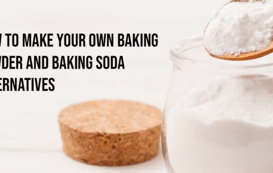 How to Make Your Own Baking Powder and Baking Soda Alternatives