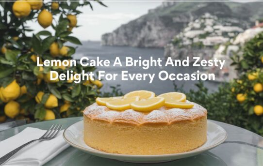 Lemon Cake: A Bright And Zesty Delight For Every Occasion